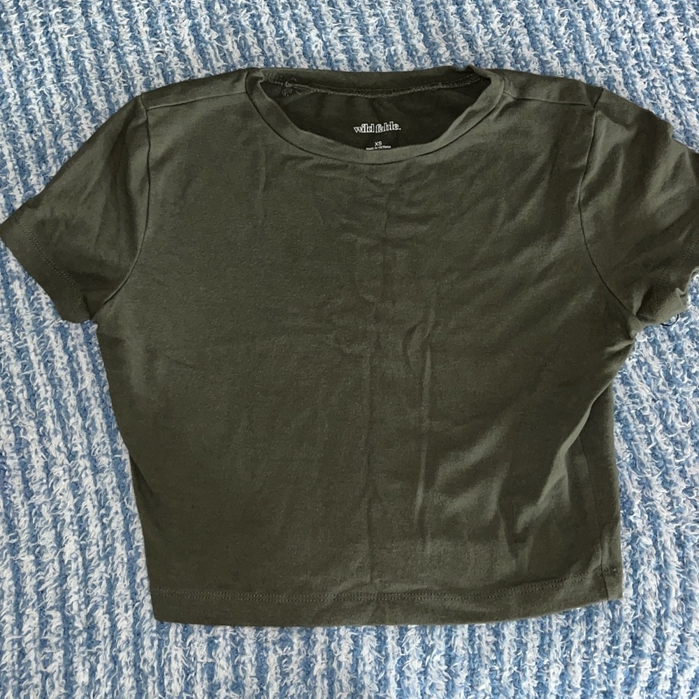 Wild fable crop top